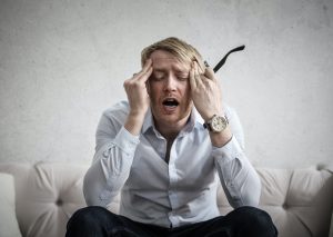 Photo by Andrea Piacquadio: https://www.pexels.com/photo/photo-of-man-touching-his-head-3752834/