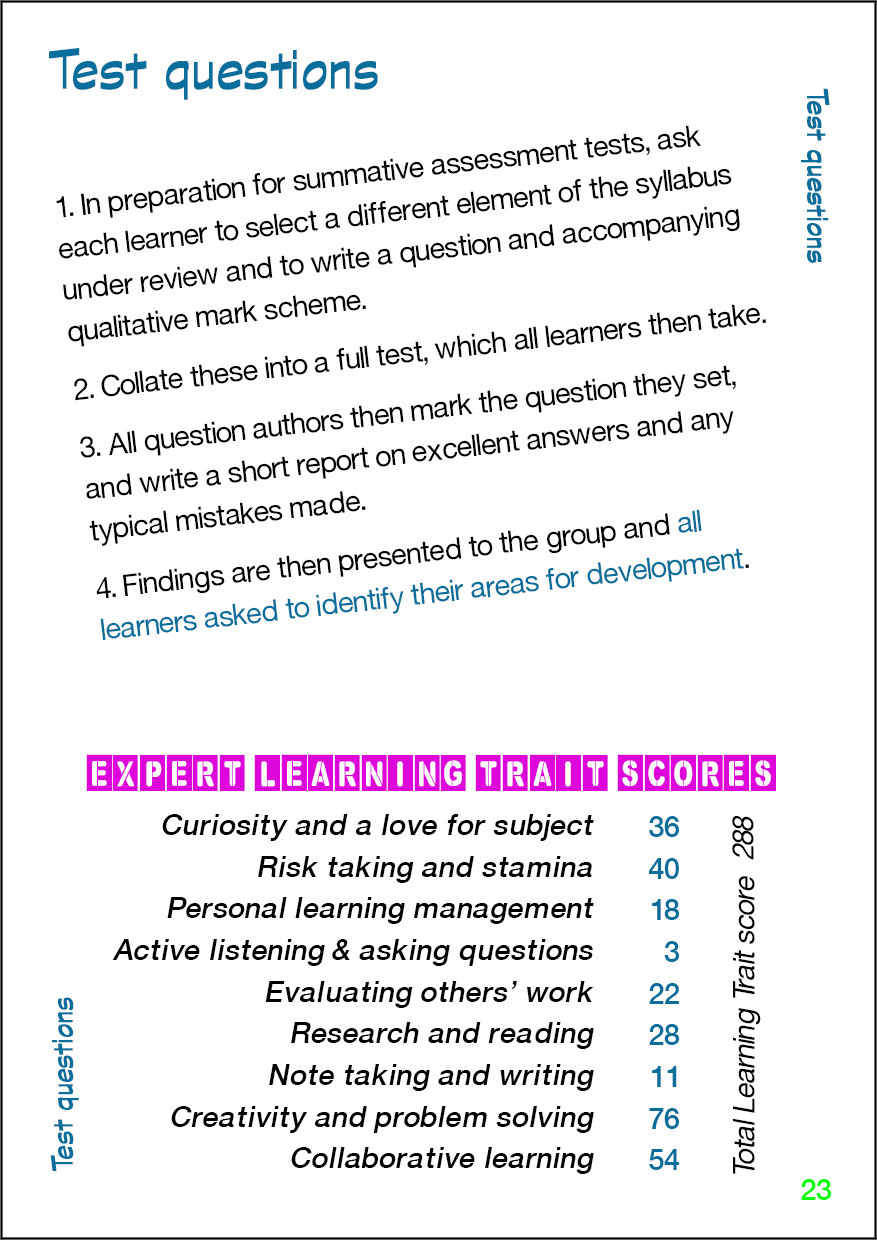 Test questions - Card 23