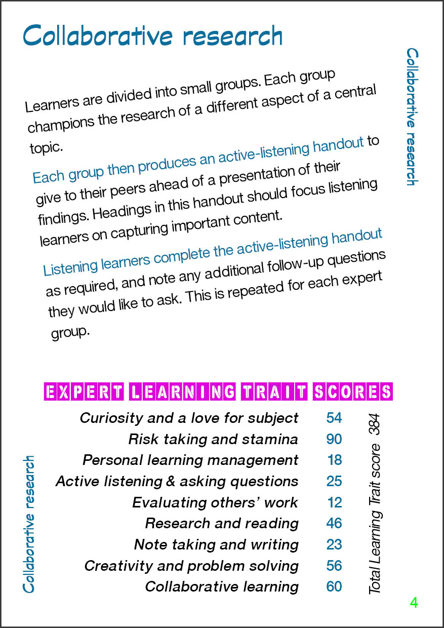 Collaborative research - Card 4